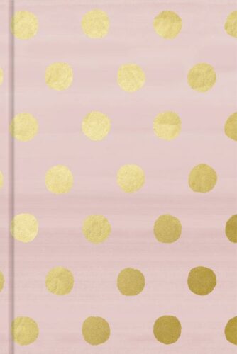 9781535914871 Pink With Gold Dots Journal