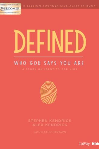 9781535956765 Defined Who God Says You Are Younger Kids Activity Book