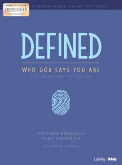 9781535956789 Defined Who God Says You Are Older Kids Activity Book