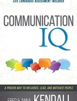 9781641232098 Communication IQ : A Proven Way To Influence