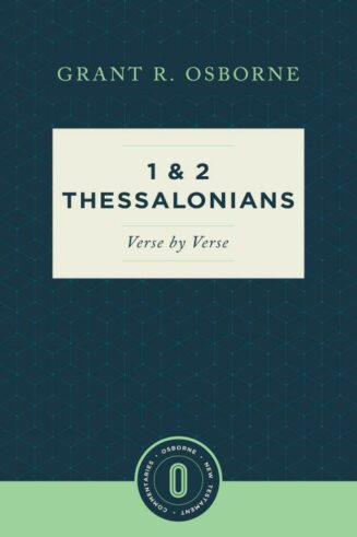 9781683590774 1 And 2 Thessalonians Verse By Verse