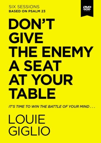 9780310134268 Dont Give The Enemy A Seat At Your Table Video Study (DVD)