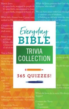 9781636094267 Everyday Bible Trivia Collection