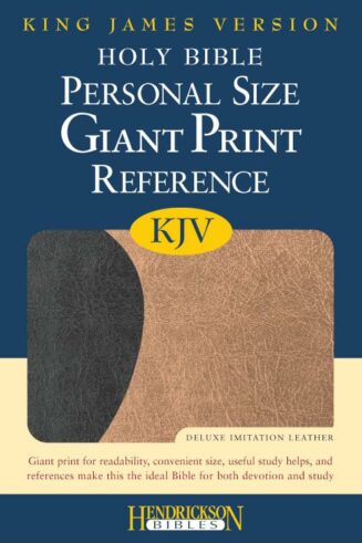 9781598562460 Personal Size Giant Print Reference Bible