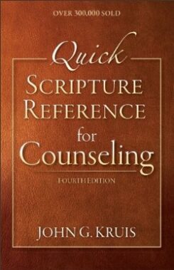 9780801015793 Quick Scripture Reference For Counseling (Reprinted)