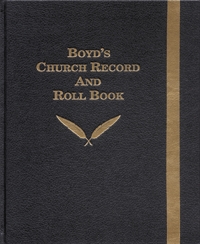 9781567420739 Boyds Church Record And Roll Book
