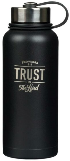 1220000139923 Trust In The Lord Stainless Steel Water Bottle