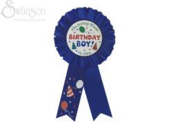 788200788019 Birthday Boy Award Ribbon Badge