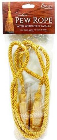 788200797936 Pew Rope With Weighted Tassels