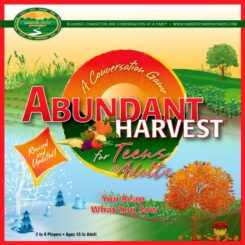 852158005013 Abundant Harvest For Teens And Adults