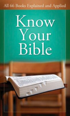 9781602600157 Know Your Bible
