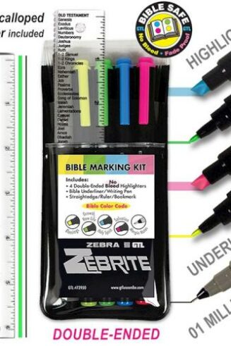 045888729506 Zebrite Bible Marking Kit
