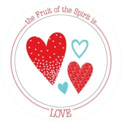 692193806608 Fruit Of The Spirit Is Love Plate