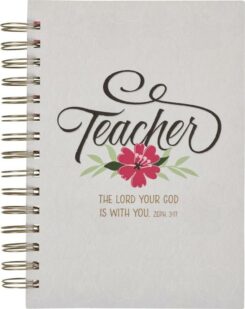 9781639523986 Teacher Journal : The Lord Your God Is With You Zehaniah 3:17