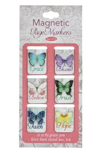 6006937129801 Butterfly Blessings Magnetic PageMarkers