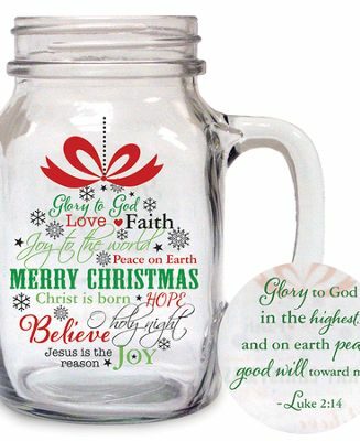 759830226875 Merry Christmas Mason Jar