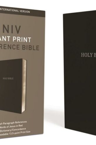 9780310449454 Reference Bible Giant Print Comfort Print