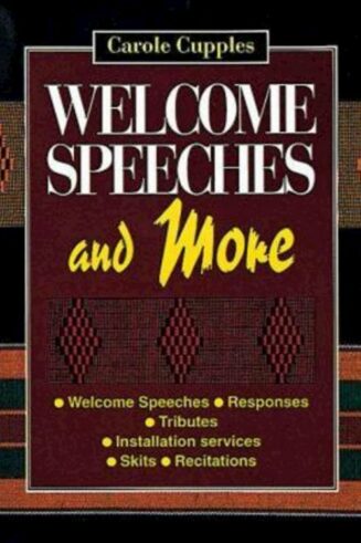 9780687271924 Welcome Speeches And More