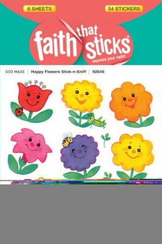 9781414392646 Happy Flowers Stick N Sniff Stickers