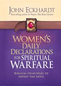 9781621362999 Womens Daily Declarations For Spiritual Warfare