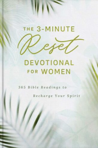 9781636098074 3 Minute Reset Devotional For Women
