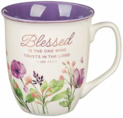 1220000324862 Blessed Is The One Who Trusts Ceramic Jeremiah 17:7