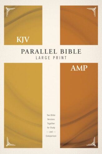9780310446859 KJV Amplified Parallel Bible Large Print