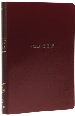 9780785217718 Giant Print Center Column Reference Bible Comfort Print