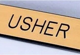 788200450398 Usher Engraved Safety Catch