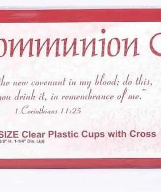 788200565009 Clear Cross Communion Cups 200 Pack