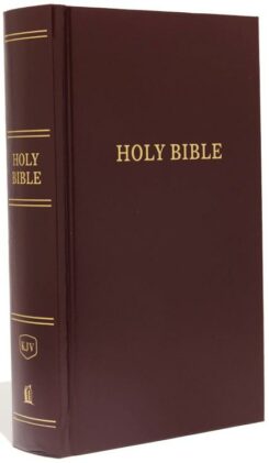 9780718095444 Pew Bible Large Print Edition Comfort Print