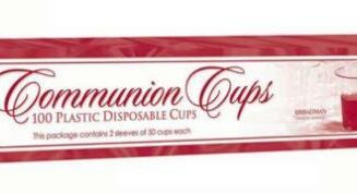 9780805402599 Plastic Communion Cups