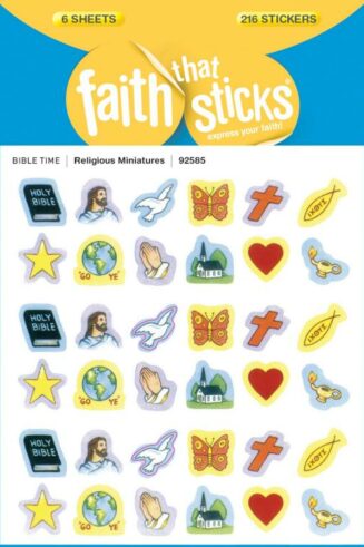 9781414392585 Religious Miniatures Stickers