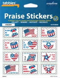 084371582044 Patriotic Praise Stickers