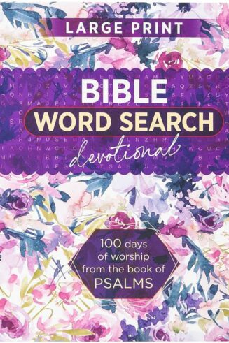 9781424568932 Bible Word Search Devotional Psalms (Large Type)