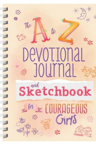 9781636091167 A To Z Devotional Journal And Sketchbook For Courageous Girls