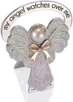 089945596861 Rhodium Child Bedside Angel