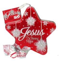 641520003234 Jesus Our Shining Hope Star Tin