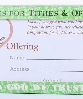 788200444014 Love Offering Offering Envelope 100 Pack