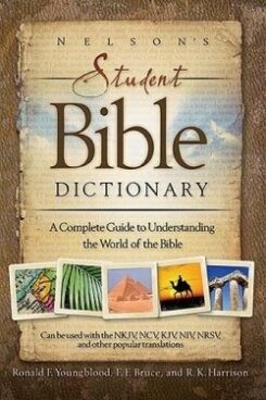 9781418503307 Nelsons Student Bible Dictionary