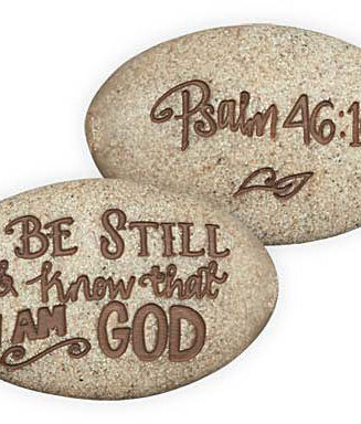 798890171237 Psalm 46:10 Psalm Stone