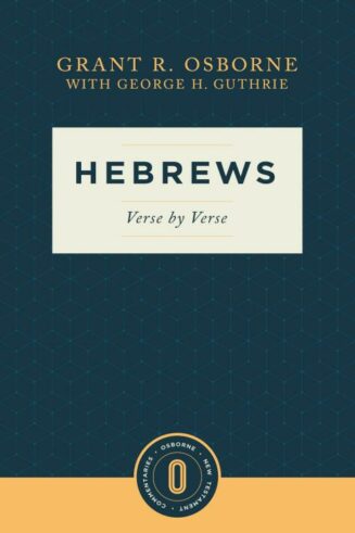 9781683595373 Hebrews Verse By Verse