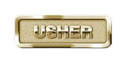 081407006062 Usher Leadership Badge