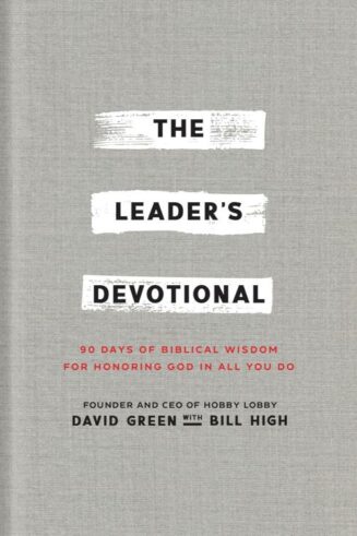 9781540903990 Leaders Devotional : 90 Days Of Biblical Wisdom For Honoring God In All You