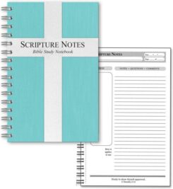 0634989819058 Scripture Notes Bible Study Notebook