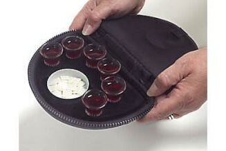 081407007076 Deluxe Portable Communion Set