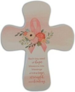 785525308076 Pink Ribbon Cross