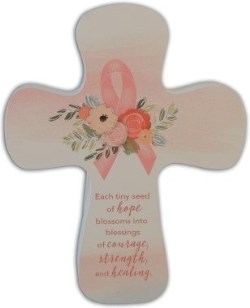 785525308076 Pink Ribbon Cross