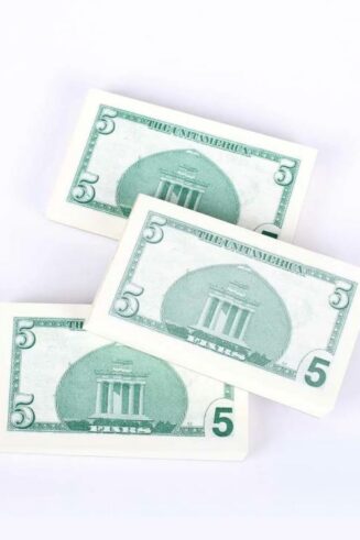 788200567645 Money Tract 5 Dollar Bill 3 Packs Of 100