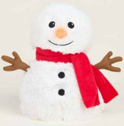 810158263901 Warmies Red Scarf Snowman